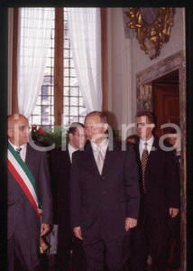 35mm vintage slide* 2000 MILAN President Vladimir PUTIN & Gabriele ALBERTINI 51