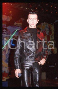 35mm vintage slide* 1990 ca MILAN Portrait of an English singer Marc ALMOND (15)