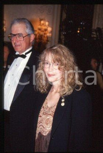 35mm vintage slide* 1996 ca CINEMA American actress Mia FARROW Harris YULIN (13)