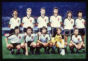 35mm vintage slide* 1988 VIENNA Amichevole AUSTRIA DANIMARCA 1-0-Squadra AUSTRIA