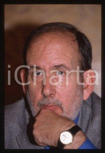 35mm vintage slide* 1990 ca MILAN American historian Michael LEDEEN Portrait (5)