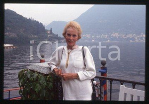 35mm vintage slide* 1992 CERNOBBIO VILLA D'ESTE American actress Janet LEIGH 53
