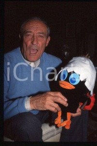 35mm vintage slide* 1990 ca TV Voice actor CALIMERO Ignazio COLNAGHI Portrait 14