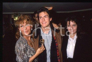 35mm vintage slide* 1987 ca ITALY Franca BETTOJA & Gianmarco TOGNAZZI (8)