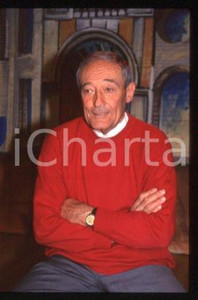 35mm vintage slide* 1990 ca TV Voice actor CALIMERO Ignazio COLNAGHI Portrait 40