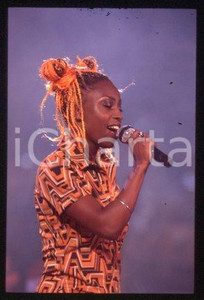 35mm vintage slide* 1998 UK GLASTONBURY FESTIVAL Electronic band MORCHEEBA (9)