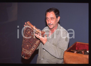 35mm vintage slide* 1995 ca COSTUME - Alberto SALZA Ritratto dell'Antropologo 4