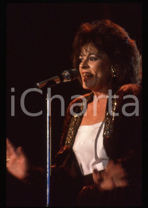 35mm vintage slide* 1990 ca MUSICA - Cocky MAZZETTI Ritratto della cantante