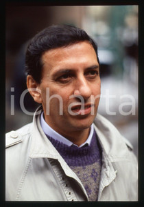 35mm vintage slide* 1990 ca COSTUME SCIAMPI Mimmo SANTONASTASO Ritratto cantante