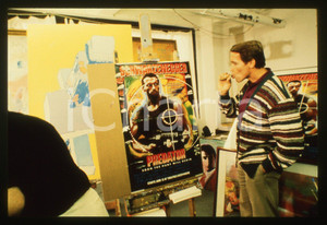 35mm vintage slide* 1987 COSTUME - Arnold SCHWARZENEGGER locandina film PREDATOR