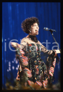 35mm vintage slide* 1990 FESTIVAL SANREMO Mia MARTINI - LA NEVICATA DEL '56 (3)