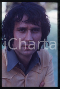 35mm vintage slide* 1975 ca COSTUME Roberto CARLOS BRAGA Ritratto del cantante 3