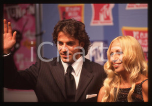 35mm vintage slide* 1998 MILANO - Donatella VERSACE e Alessandro DEL PIERO (7)