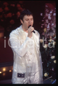 35mm vintage slide* 1995 FESTIVAL SANREMO - Simon LE BON dei DURAN DURAN
