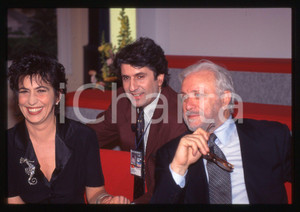 35mm vintage slide* 1995 FESTIVAL SANREMO Serena DANDINI Luciano DE CRESCENZO 3