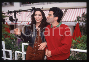 35mm vintage slide* 1994 FESTIVAL CANNES Alessandra DI SANZO Aurelio GRIMALDI 15