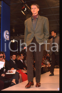 35mm vintage slide* 1989 MILANO - Sfilata Enrico COVERI Autunno-Inverno (7)