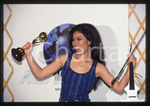 35mm vintage slide* 1997 MONTE CARLO WORLD MUSIC AWARDS - Vanessa MAE (3)