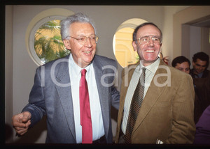 35mm vintage slide* 1995 ca COSTUME - Pino ARLACCHI e Giampaolo PANSA (2)