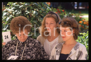 35mm vintage slide* 1988 FESTIVAL CANNES - Joely RICHARDSON e Joan PLOWRIGHT
