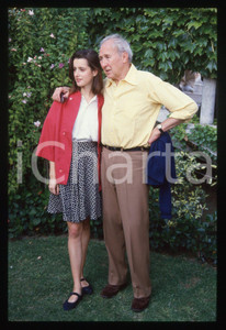 35mm vintage slide* 1988 FESTIVAL VENEZIA - Anthony QUAYLE e Sandrine DUMAS (10)