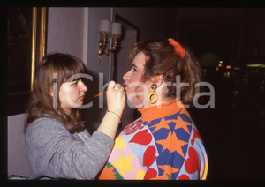 35mm vintage slide* 1992 STRISCIA LA NOTIZIA - Gianni FANTONI - GLADYS (5)