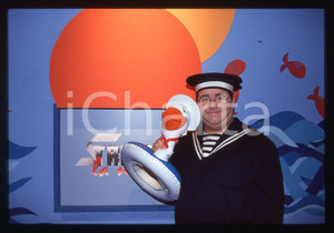 35mm vintage slide* 1992 CANALE 5 STRISCIA LA NOTIZIA - Gianni FANTONI (12)