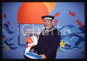 35mm vintage slide* 1992 CANALE 5 STRISCIA LA NOTIZIA - Gianni FANTONI (7)