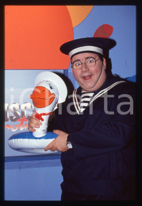 35mm vintage slide* 1992 CANALE 5 STRISCIA LA NOTIZIA - Gianni FANTONI (8)