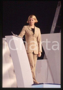 35mm vintage slide* 1997 TV - ITALY American showgirl actress Wendy WINDHAM (9)