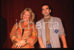 35mm vintage slide* 1989 CANNES Film Festival Marina VLADY & Massimo TROISI (32)