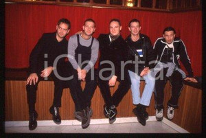 QUINTORIGO - ITALY The members of musical group 1999 ca * 35 mm vintage slide 3