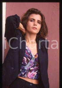 Almerica SCHIAVO - VENICE Portrait of an actress 1988 ca * 35mm vintage slide 10