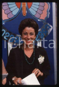 Lella ARTESI RAI TV Regista televisiva italiana 1986 ca * 35 mm vintage slide 11
