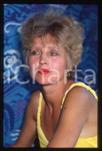 Hanna SCHYGULLA VENICE German actress chanson singer 1986 *35mm vintage slide 28