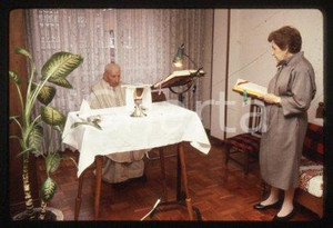 Don Luciano López GARCIA-JOVE - SPAIN a priest 1989 ca * 35 mm vintage slide 18