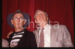Jason ROBARDS Jerry SCHATZBERG CANNES Film Ferstival 1989 *35mm vintage slide 47