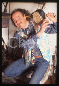 Enio DROVANDI - CINEMA Italian comic actor 1995 ca * 35 mm vintage slide 13