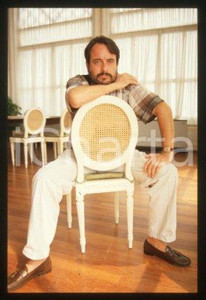 Paolo BENVENUTI - VENICE Italian film director 1988 ca * 35 mm vintage slide 1