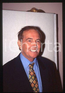 35mm vintage slide* 1997 ca ITALY Christiaan BARNARD cardiac surgeon (50)