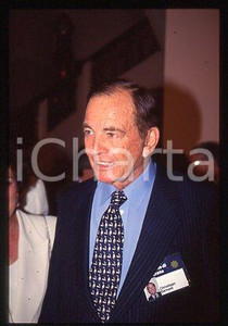 35mm vintage slide* 1997 ITALY Christiaan BARNARD cardiac surgeon (5)
