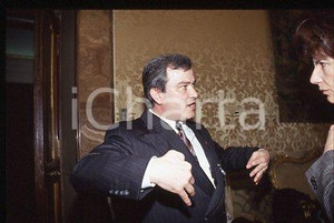 35mm vintage slide* 1990 ca ROME Joachim TÖPPEL Portrait (1)