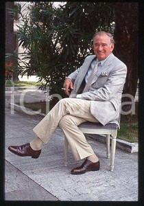 35mm vintage slide* 1999 ca ITALY Rod TAYLOR Australian actor (59)