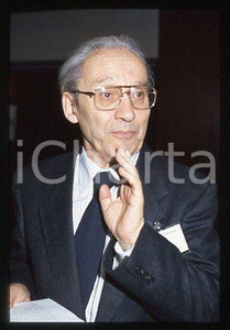 35mm vintage slide* 1990 ca ARTS & PHILOSOPHY Paul RICOEUR French philosopher(2)