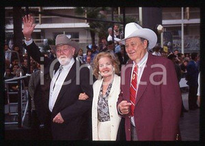 35mm vintage slide* 1995 CANNES Carroll BAKER, Ben JOHNSON, Harry CAREY JR (35)