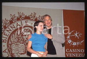 35mm vintage slide* 1997 VENICE Film Festival Alan RICKMAN English actor (13)