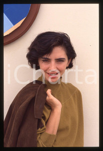 35mm vintage slide* 1995ca VENEZIA LIDO Inês de MEDEIROS Ritratto dell'attrice