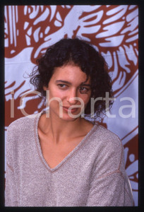 35mm vintage slide*1993 VENEZIA Paulina GALVEZ alla Mostra del Cinema 2