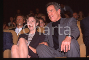 35mm vintage slide*1998 VENEZIA Warren BEATTY Annette BENING Mostra del Cinema