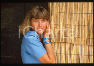 35mm vintage slide* 1990 LIDO DI VENEZIA Debora ERGAS Ritratto dell'attrice 8